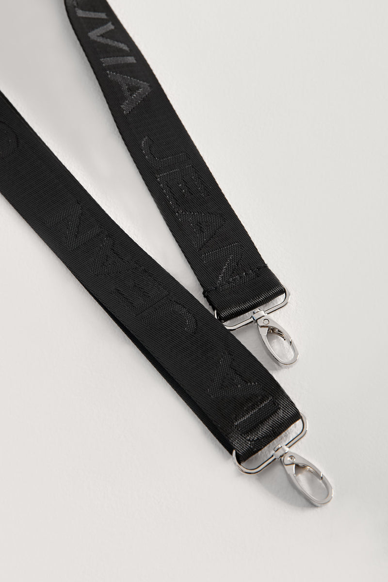 Logo (Black) Crossbody Strap