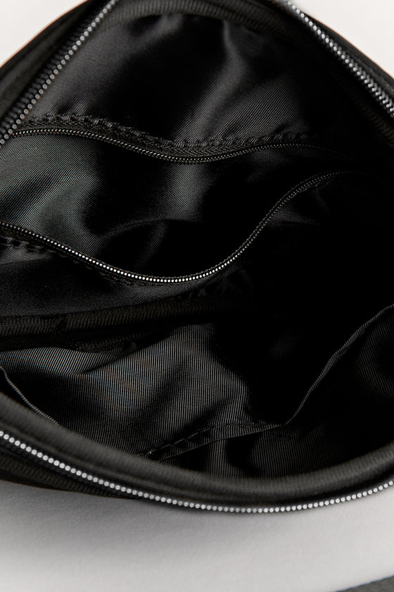 Core (Black/Silver) Neoprene Crossbody Bag