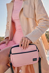 Core (Pink/Black) Neoprene Crossbody Bag