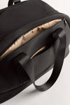 Do It All (Black) Neoprene Weekender Duffle Bag - With Zip Closure