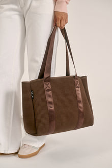  Valli (Chocolate) Neoprene Tote Bag