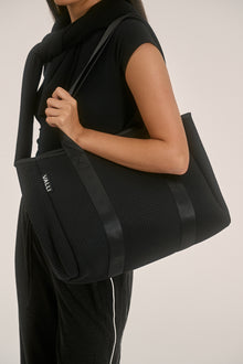  Valli (Black) Neoprene Tote Bag