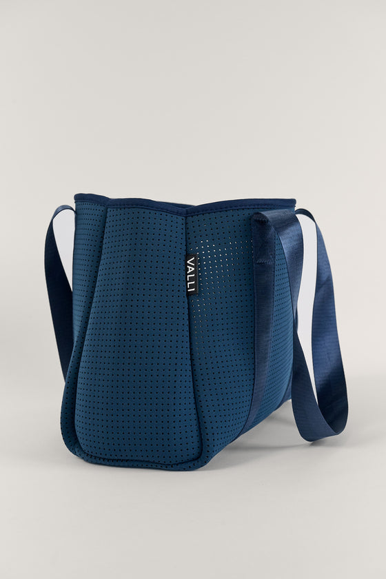 Valli (Navy) Neoprene Tote Bag