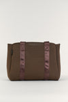 Valli (Chocolate) Neoprene Tote Bag