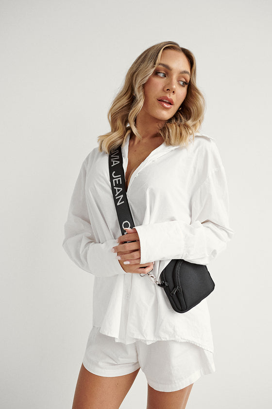 Romy (Black) Neoprene Crossbody