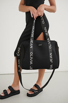  Fenix (Black) Weekender Neoprene Bag- With Zip Closure