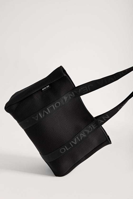 Olivia Jean (Black) Signature Neoprene Bag