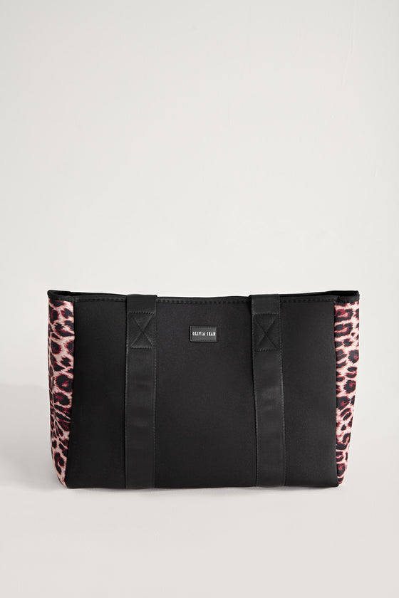 Leo (Leopard) Neoprene Tote Bag