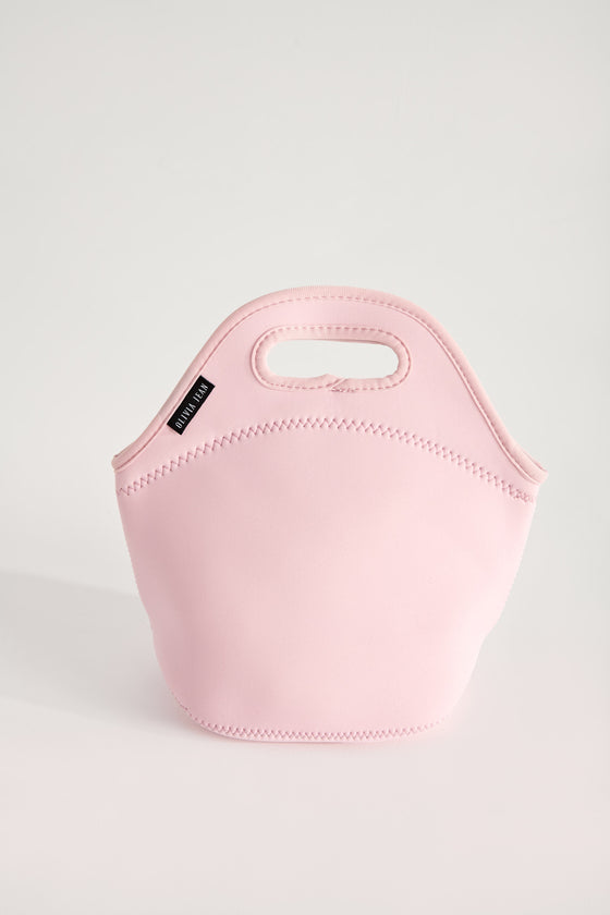 Pink Neoprene Lunch Bag