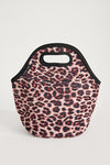 Leopard Neoprene Lunch Bag