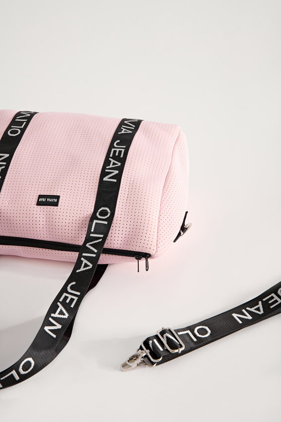 Fenix (Pink) Weekender Neoprene Bag- With Zip Closure