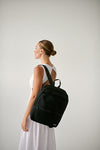 Gianna (Black) Baby/Travel Neoprene Backpack