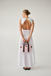 Tash (Pink) Neoprene Crossbody Bag- With Zip Closure