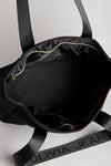 Izzy (Ribbed Black) Neoprene Tote Bag
